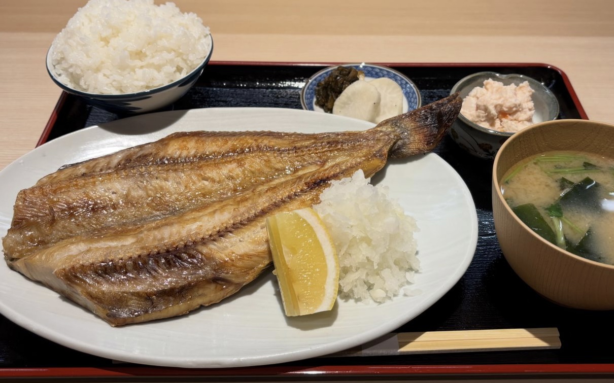 かののか焼き魚ランチ 赤魚定食